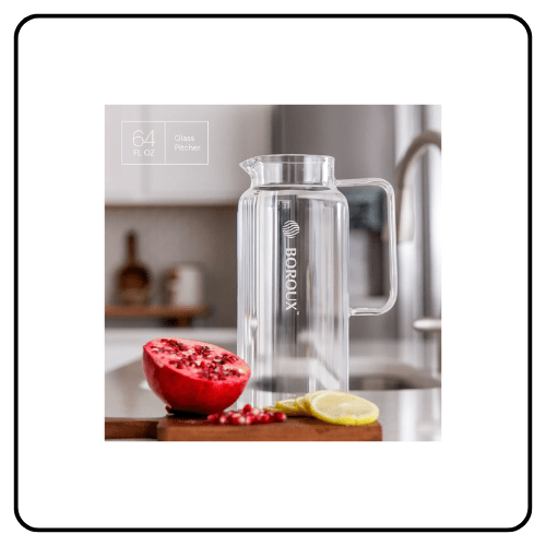 Boroux - Glass Pitcher