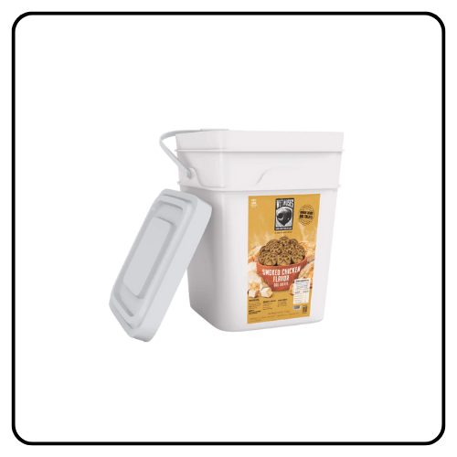 Wet Noses Bulk Bucket of Smoked Chicken Dog Treats