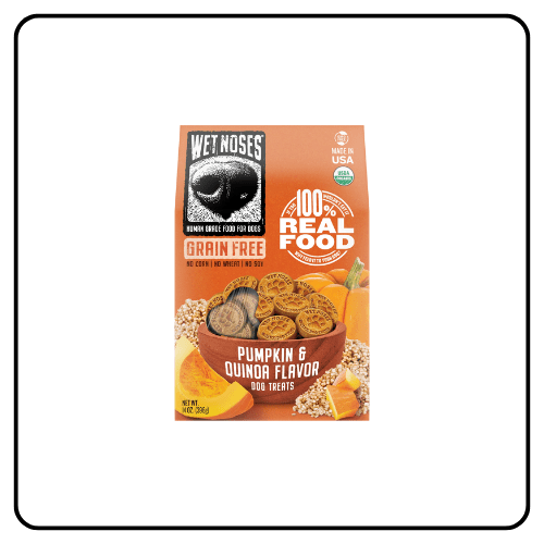 Wet Noses Pumpkin & Quinoa Grain-Free Dog Treats