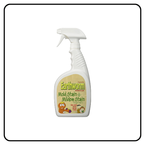 Earthworm Mold Stain and Mildew Stain Treatment