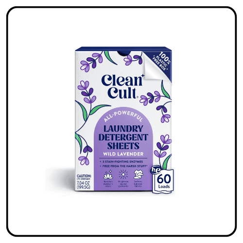 Clean Cult Laundry Detergent Sheets