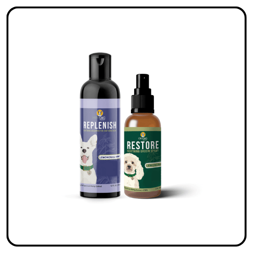 CBD Dog Health - Natural Grooming Duo
