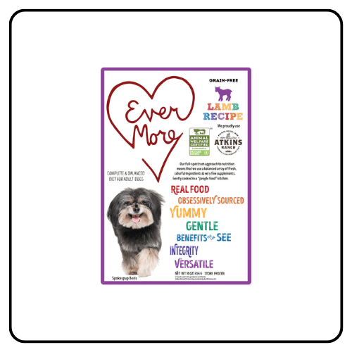 Evermore Pet Food Lamb for Dogs