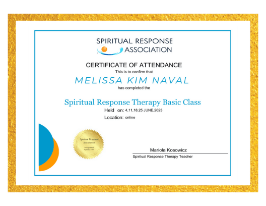 Spiritual Response Therapy Basic