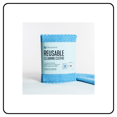 Force of Nature Reusable Cleaning Cloths