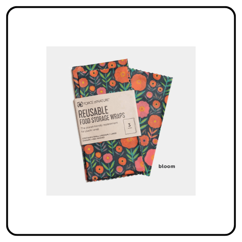 Force of Nature Reusable Food Wraps