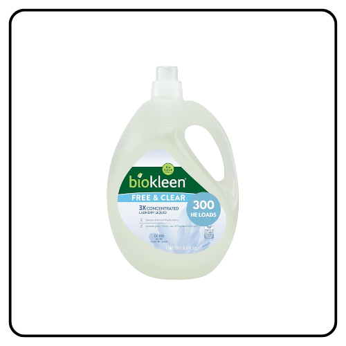 Biokleen Free & Clear Natural 3X Concentrated Liquid Laundry Detergent