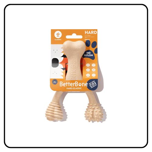 BetterBone - All-Natural, Nylon-Free Dog Chew Toys - Hard Density