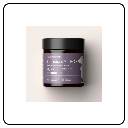 AnimalBiome - S. boulardii + FOS Powder for Cats and Dogs