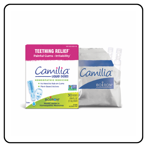 Camilia Teething Relief Boiron Homeopathics
