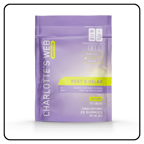 Charlotte's Web Rest & Relax THC Gummy