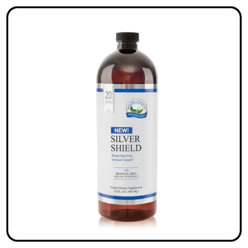 Silver Shield w/Aqua Sol