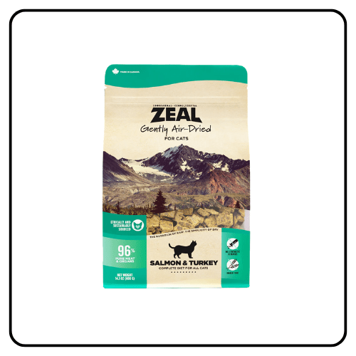 zeal cat air dried food