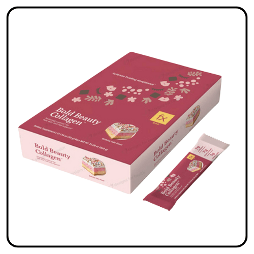 Bold Beauty Collagen Bars, Birthday Cake Flavor