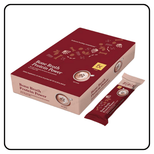 Bone Broth Protein Power Chocolate Crunch Bars, Hot Cocoa Flavor Fx Chocolate