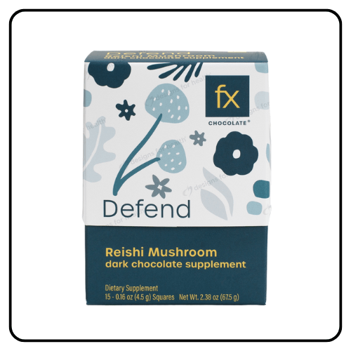 Fx Chocolate Defend reishi mushroom supplement