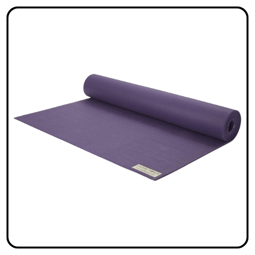 JadeYoga Harmony Yoga Mat - Durable & Thick Gym Fitness Mat, Non-Slip Natural Rubber Yoga Mat - Home Exercise & Stretching Mat, Workout Mat - Yoga, Pilates & Meditation for Women & Men