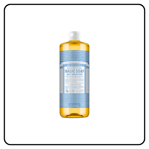 Dr. Bronner's Pure-Castile Magic Soap Liquid Baby Unscented