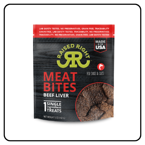 Raised Right Pets Meat Bites