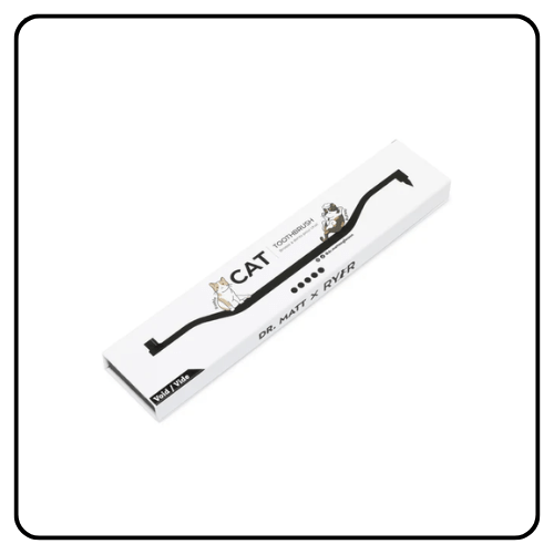 RYERCAT Dual Sided Cat Toothbrush