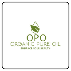 organic pure oil Logo