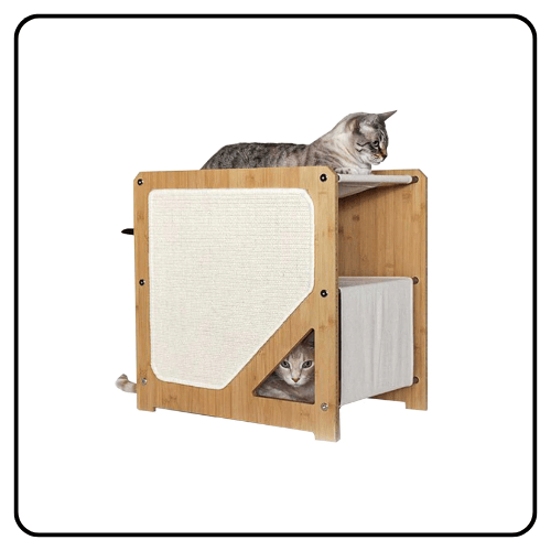 Catastrophic Creations - The Grotto - Short Cat Tree for Small Spaces