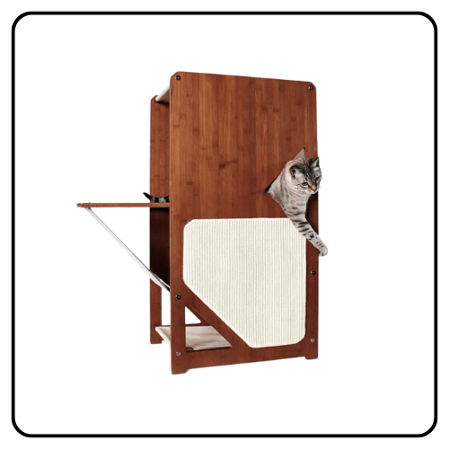 Catastrophic Creations - The Overlook - Sturdy - Bamboo Cat Tree