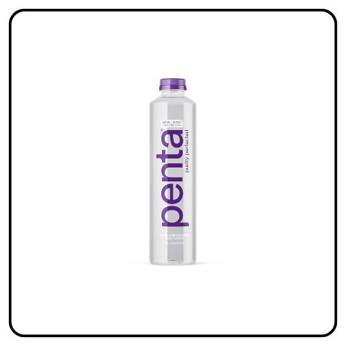 Penta 1L Ultra-Purified Water, Oxygen Infused Natural pH Hydration