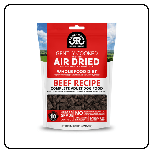 Raised Right Pets _ Air Dried Dog Food Recipes