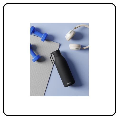 Sans Self-Cleaning Water Bottle