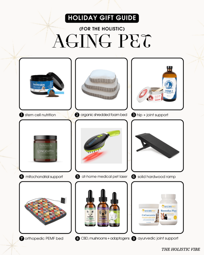 2025 Holiday Gift Guide - Aging Pet