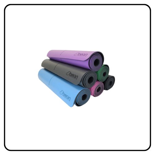 Bean Products Non-Slip Natural Rubber Yoga Mat