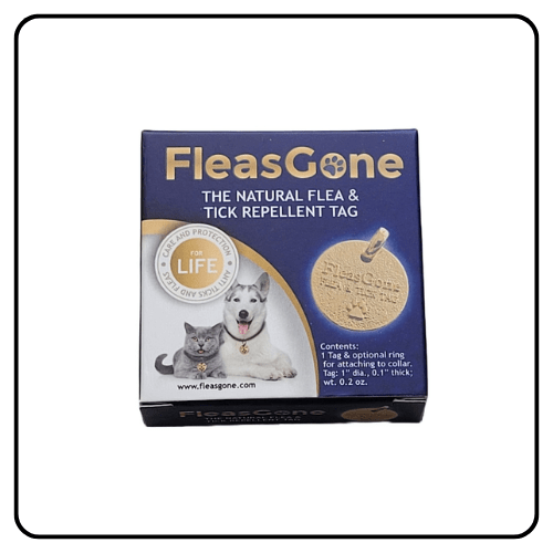 Fleas Gone Natural Flea & Tick Repellant Tag