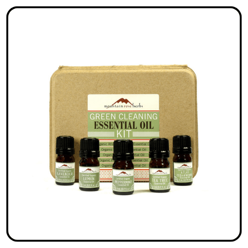 Mountain Rose Herbs - Green Cleaning Essential Oil Kit