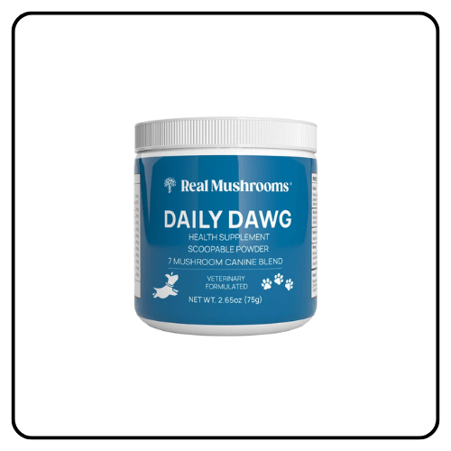 Real Mushrooms - Daily Dawg Mushroom Powder for Pets