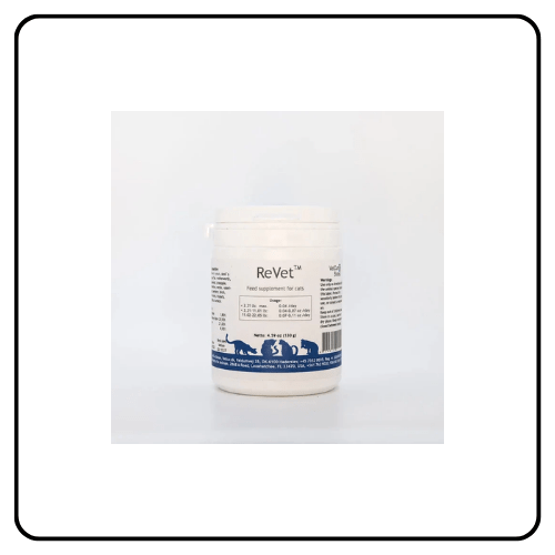 Feline Joint and Mobility Protocol from Herbs for Animals, featuring the four specialized VetCur supplements—ReVet, Vivo Flex, RootZ, and CelVet—formulated for feline structural support.