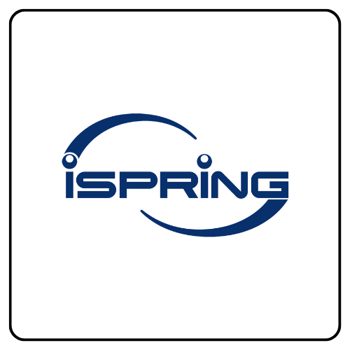 iSpring Water Systems brand logo, representing professional home water filtration and reverse osmosis purification technology.